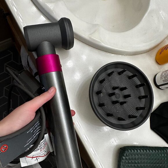 Diffuser and Adaptor for Dyson Air wrap Styler Into A Hair Dryer Combination - Picture 2 of 8